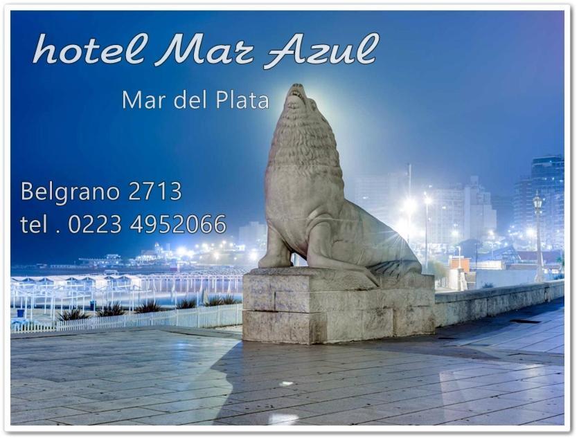 מר דל פלאטה Hotel Mar Azul מראה חיצוני תמונה